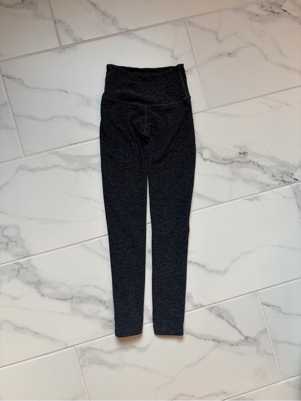 Beyond Yoga Heathered Gray Supersoft Leggings XS